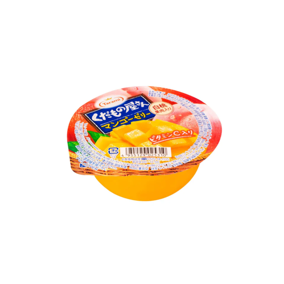 Thạch hoa quả mix xoài đào 160g TARAMI Nhật