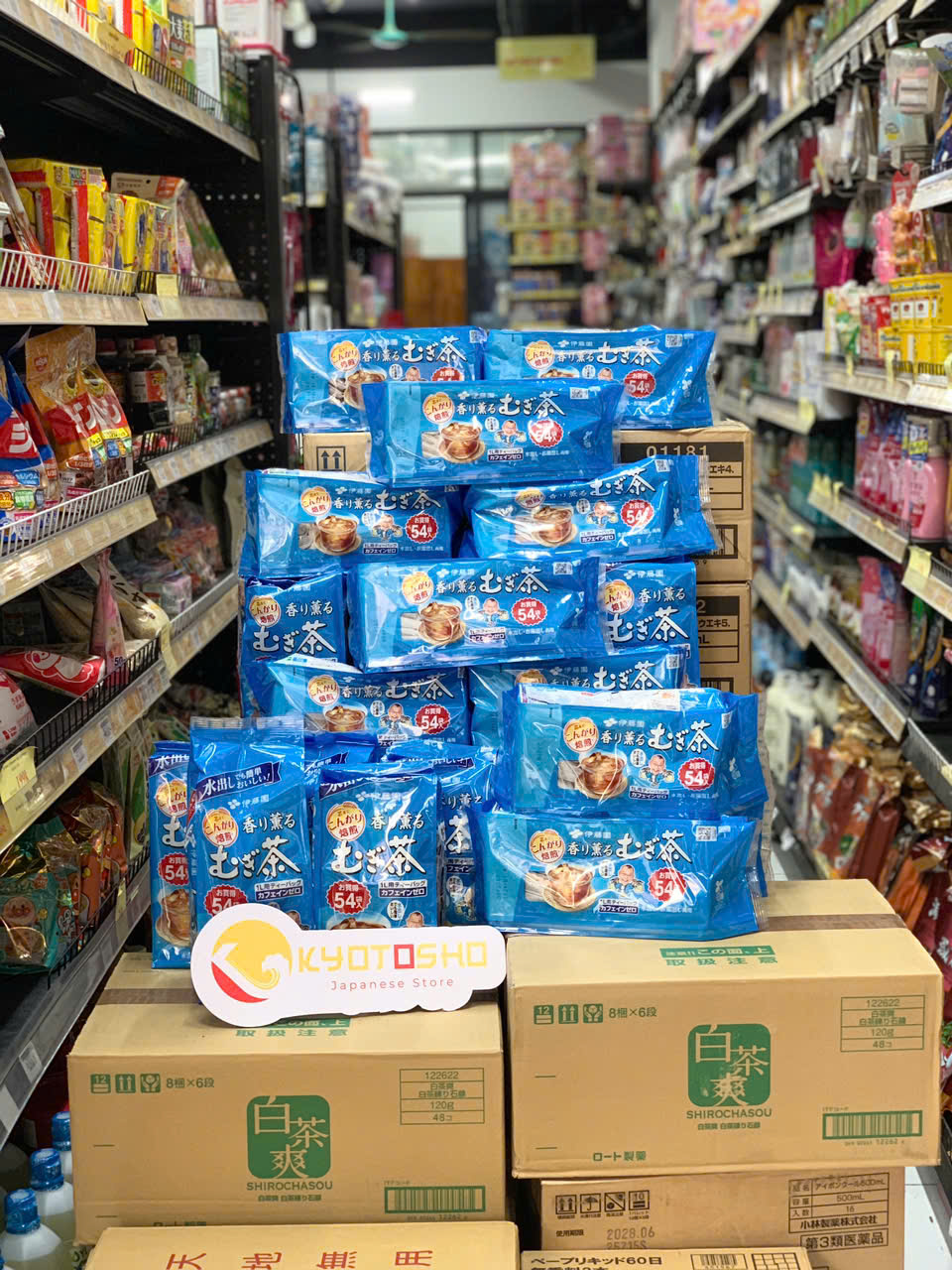 Trà Mugi 54 gói nhúng (mẫu mới)