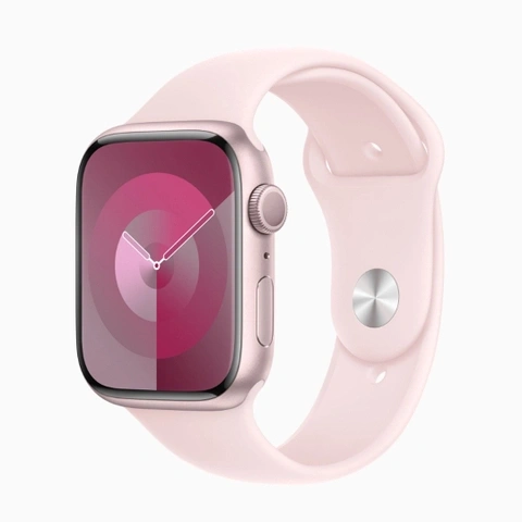 Apple Watch Series 9 - GPS, 41mm - Vỏ Nhôm Dây Cao Su - Un Box 100% - Hồng