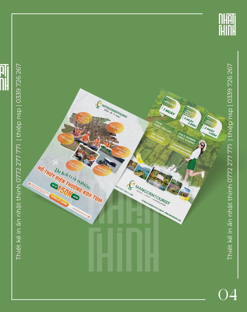 FLYER Du lịch MS004