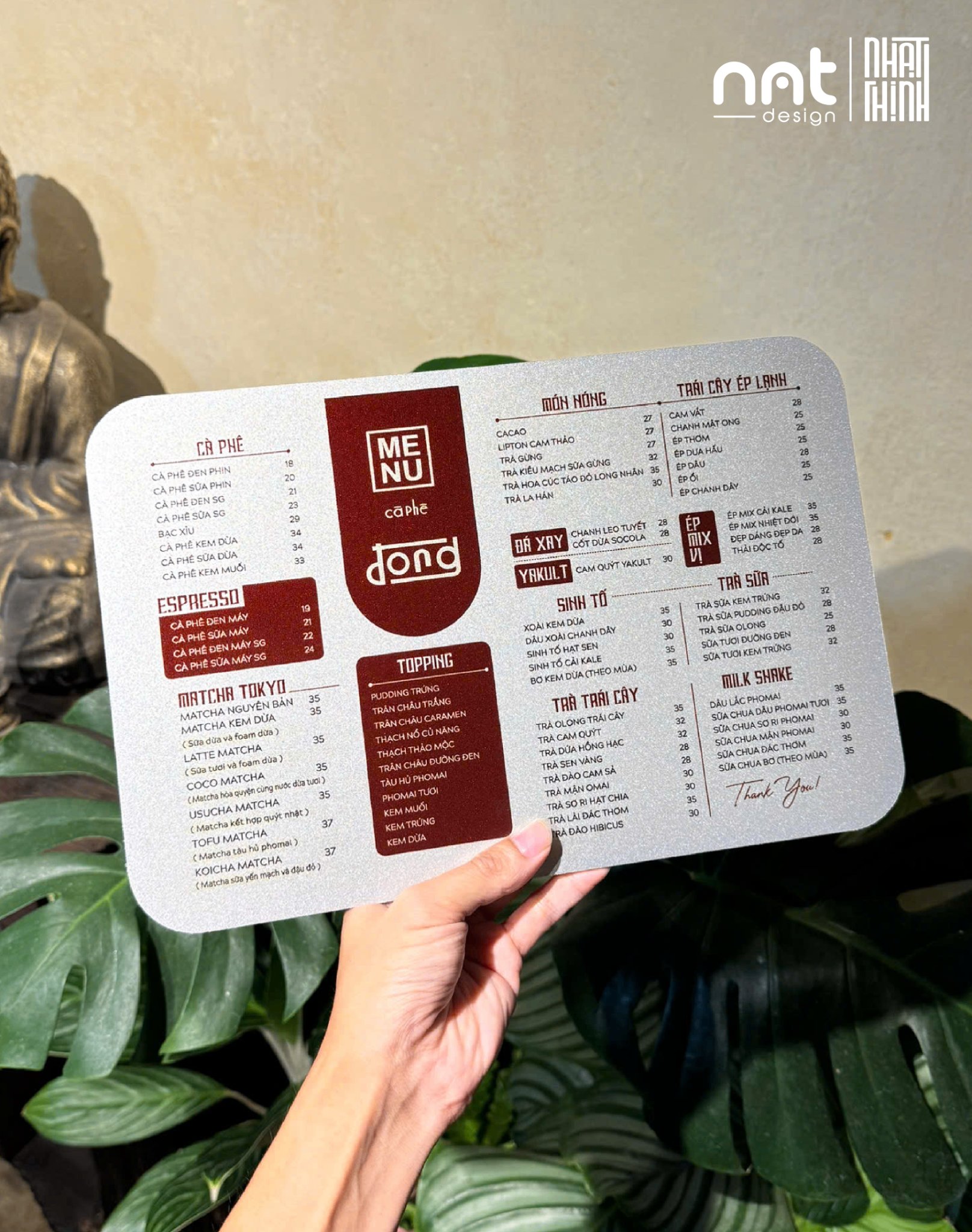 MENU IN UV