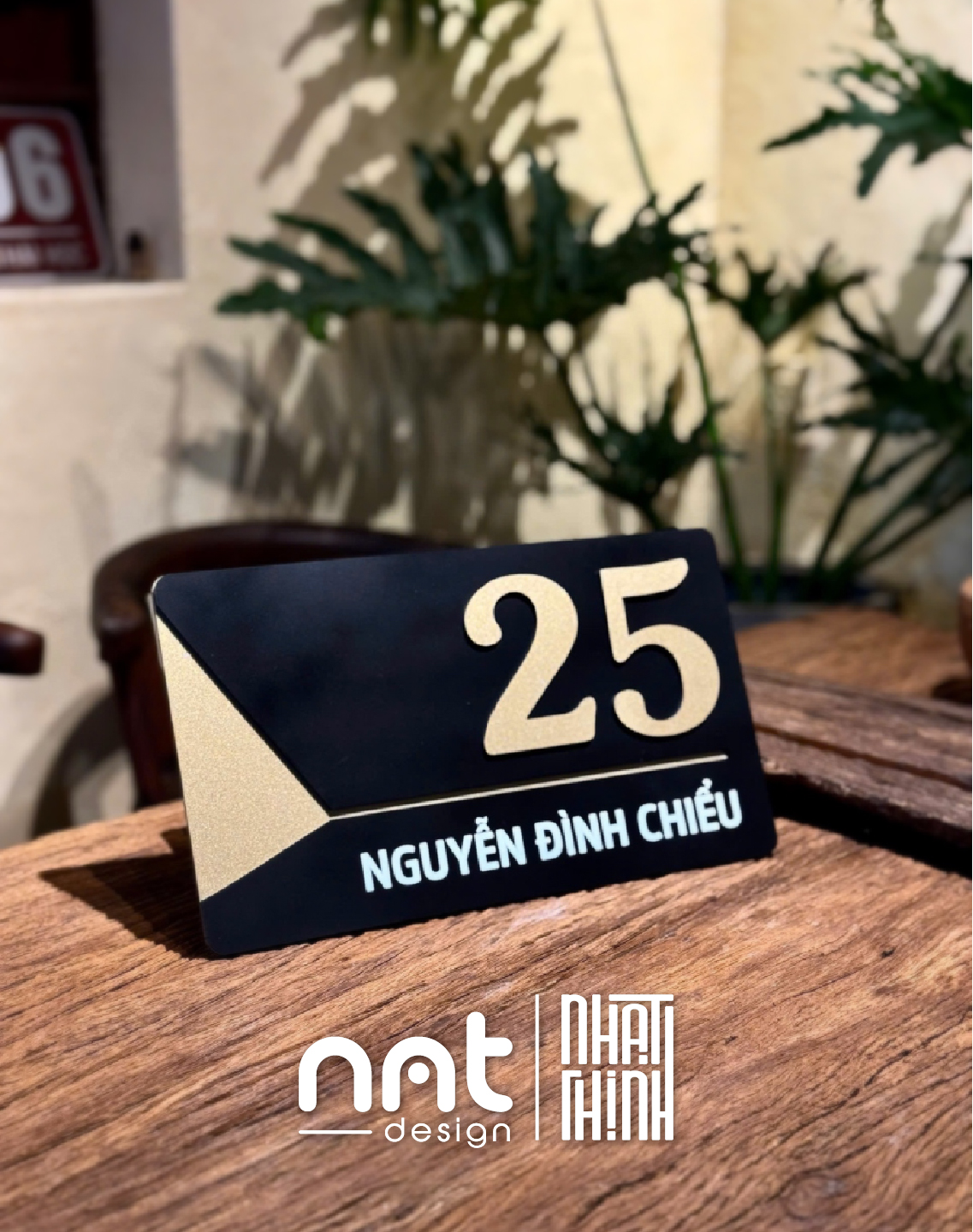 BIỂN SỐ NHÀ UV 018