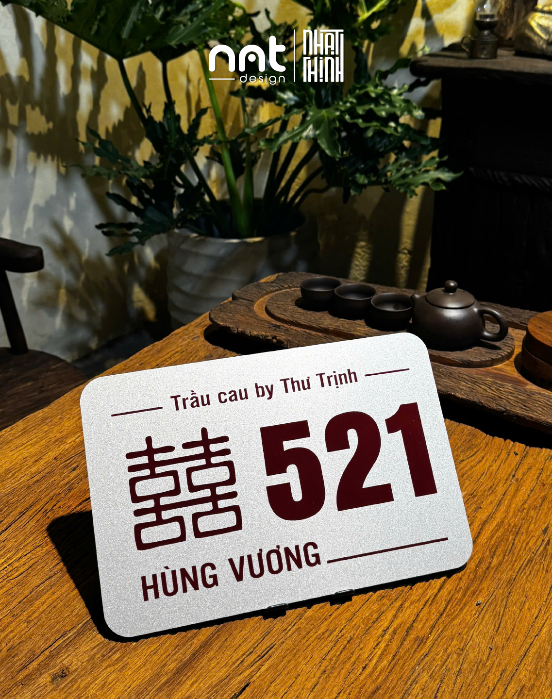 BIỂN SỐ NHÀ UV 006