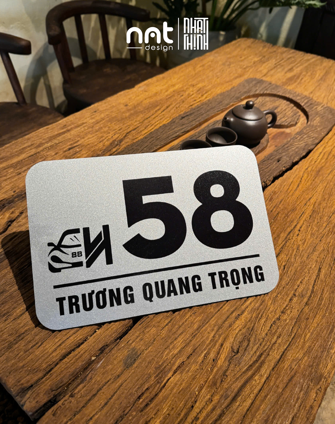 BIỂN SỐ NHÀ UV 010