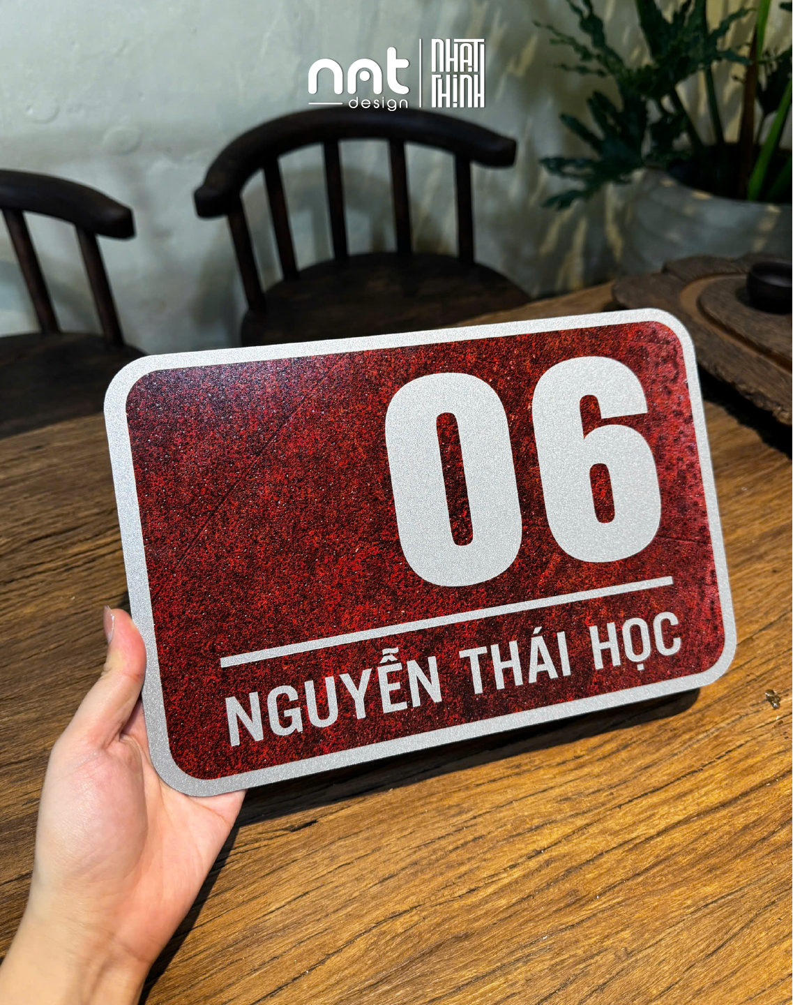 BIỂN SỐ NHÀ UV 017