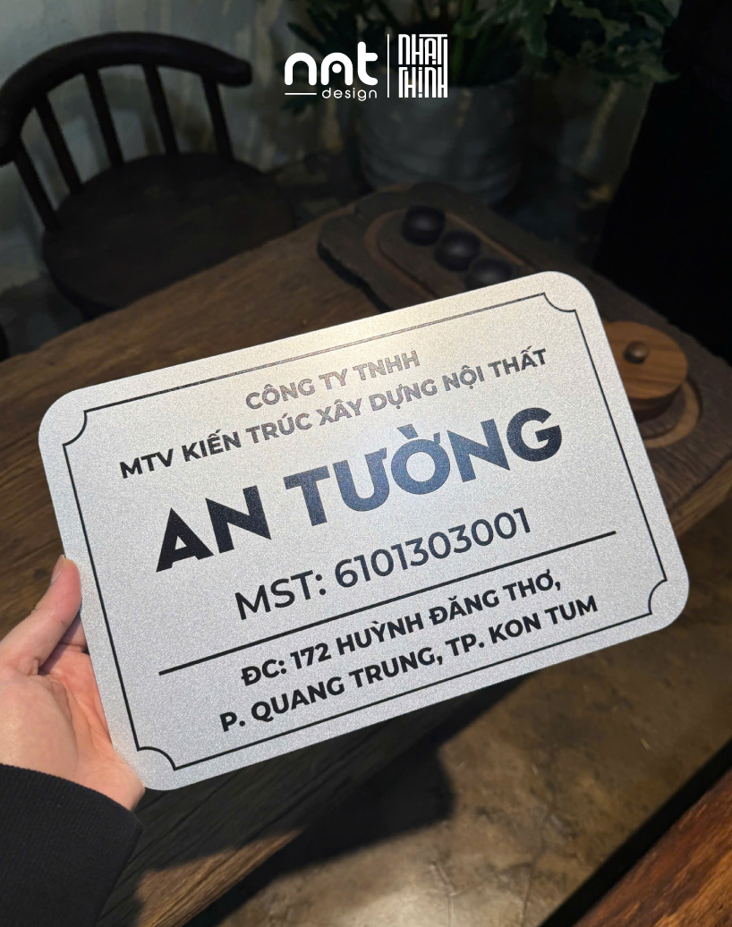 BIỂN CÔNG TY UV