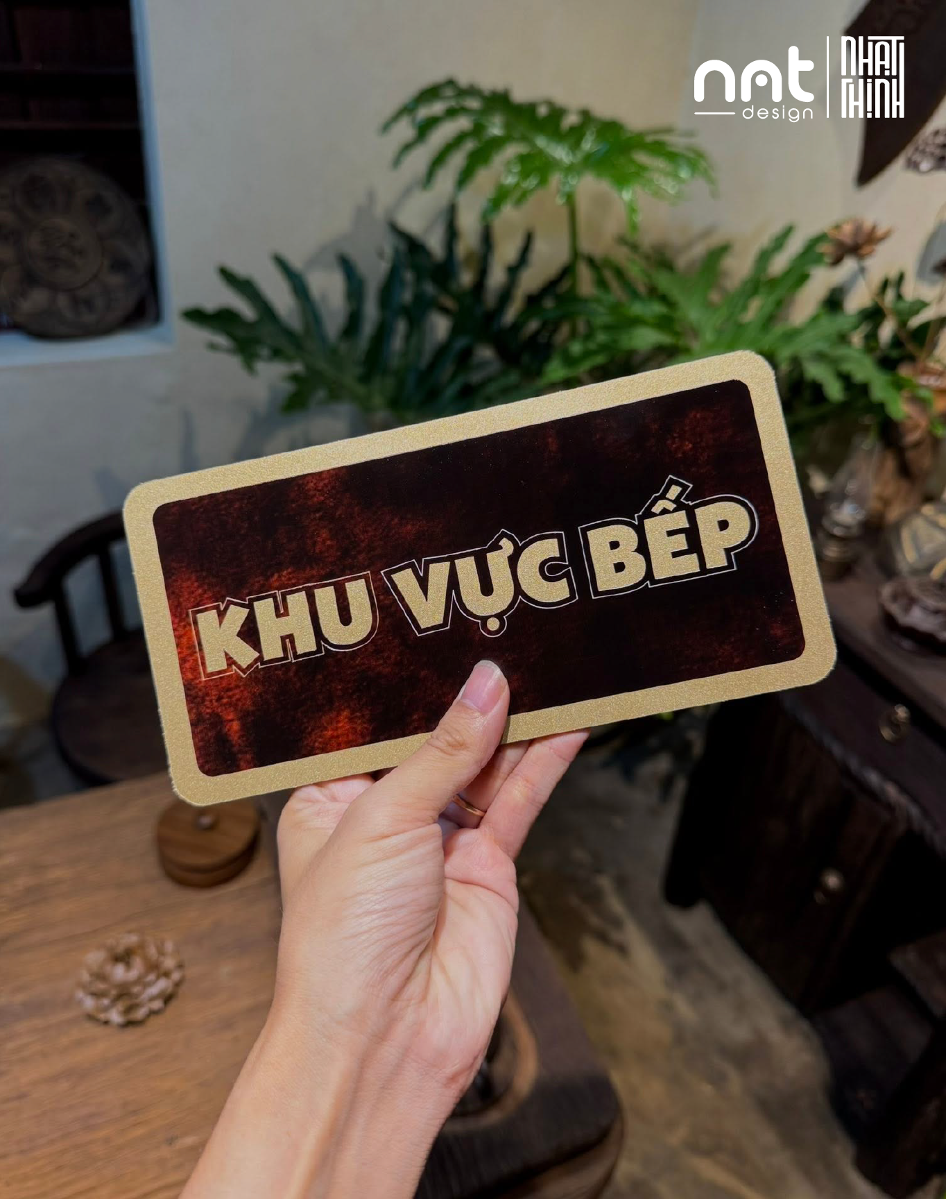 BẢNG KHU VỰC BẾP