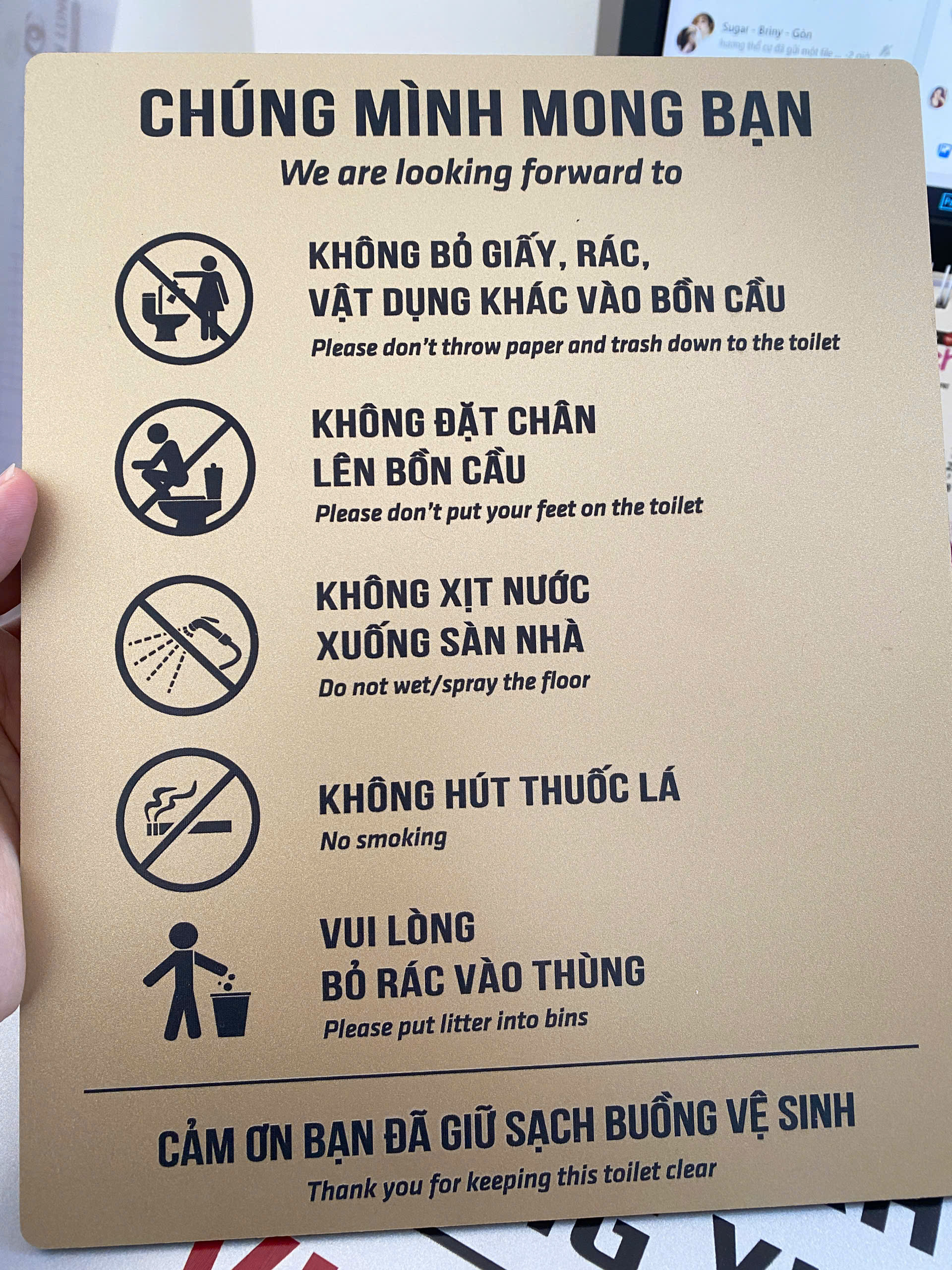 [K.NNT] Chúng Mình Mong Bạn - Alu Nhũ Vàng (20x25)