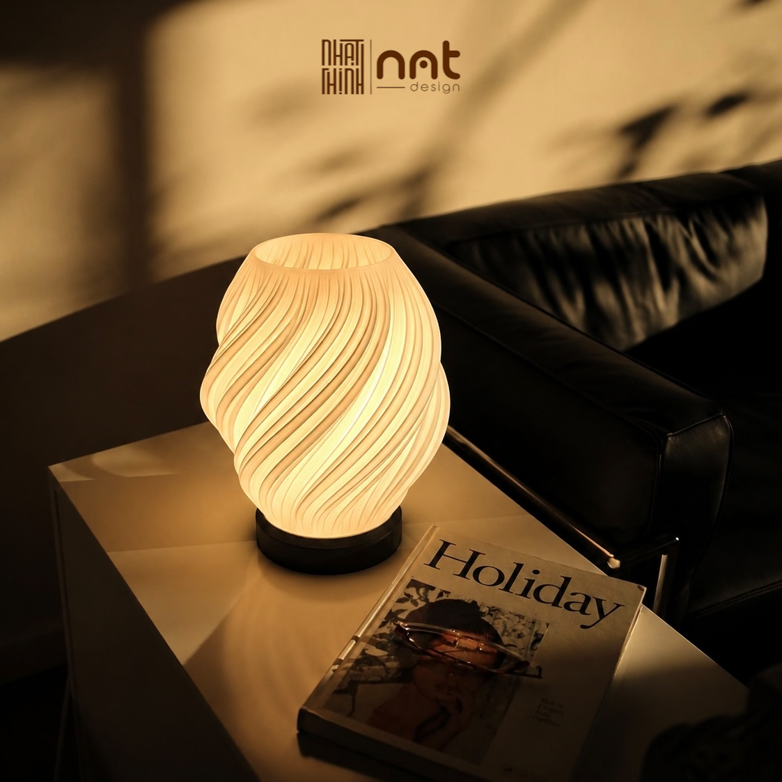 [T.D3D] ĐÈN DECOR - HÌNH XOẮN