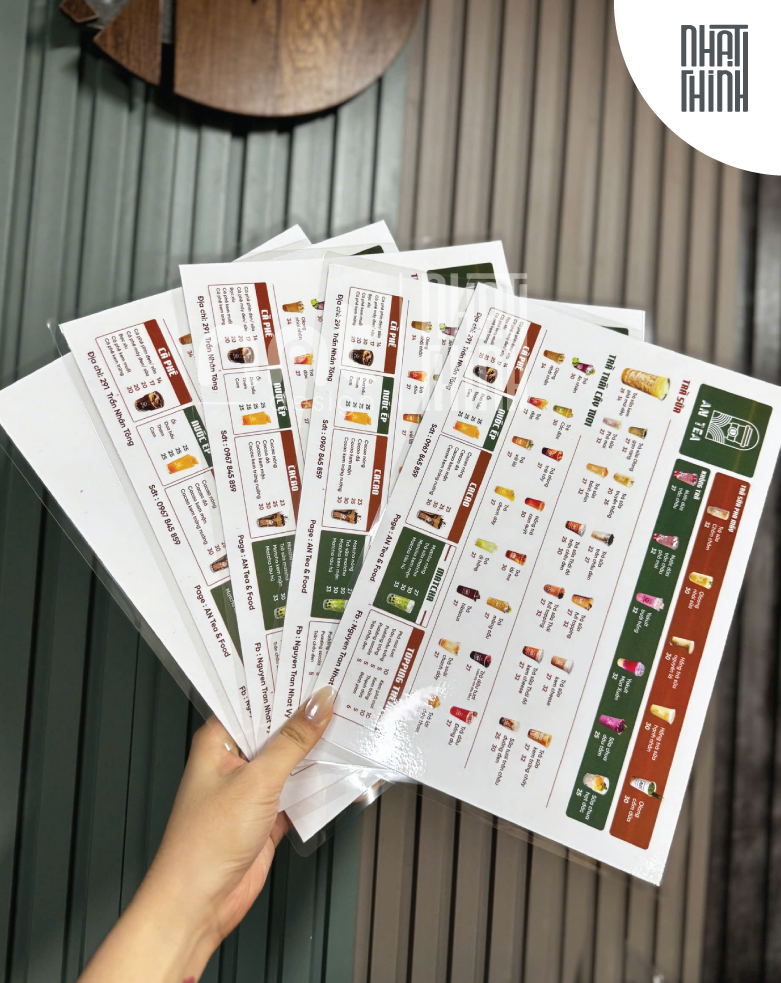 MENU NHỰA BÓNG 001