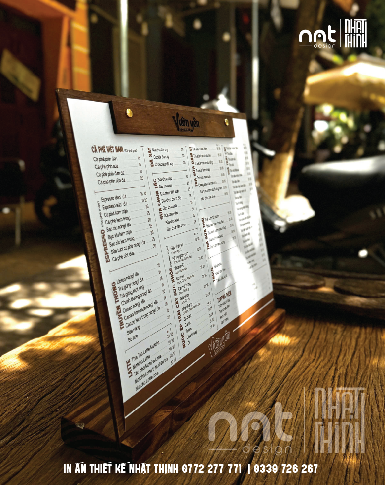 MENU KẸP GỖ