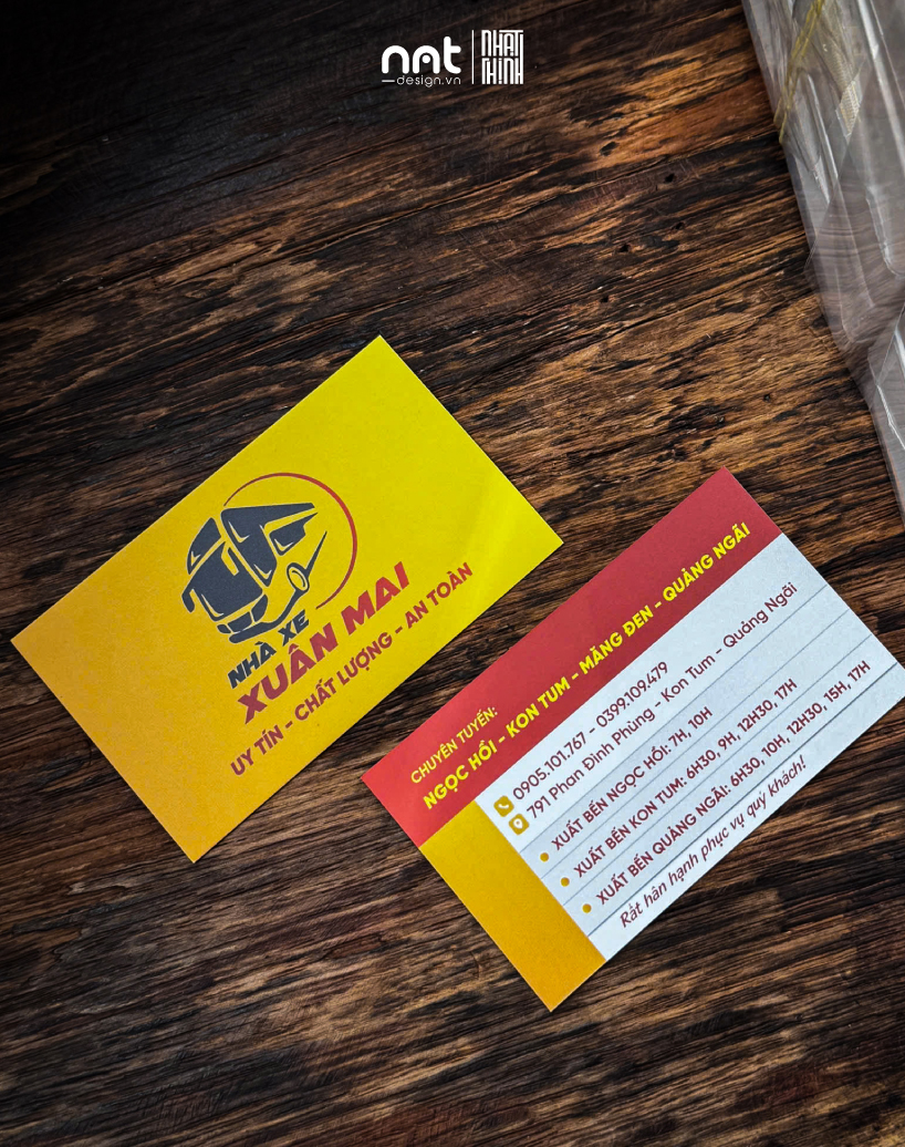 NAMECARD NHÀ XE