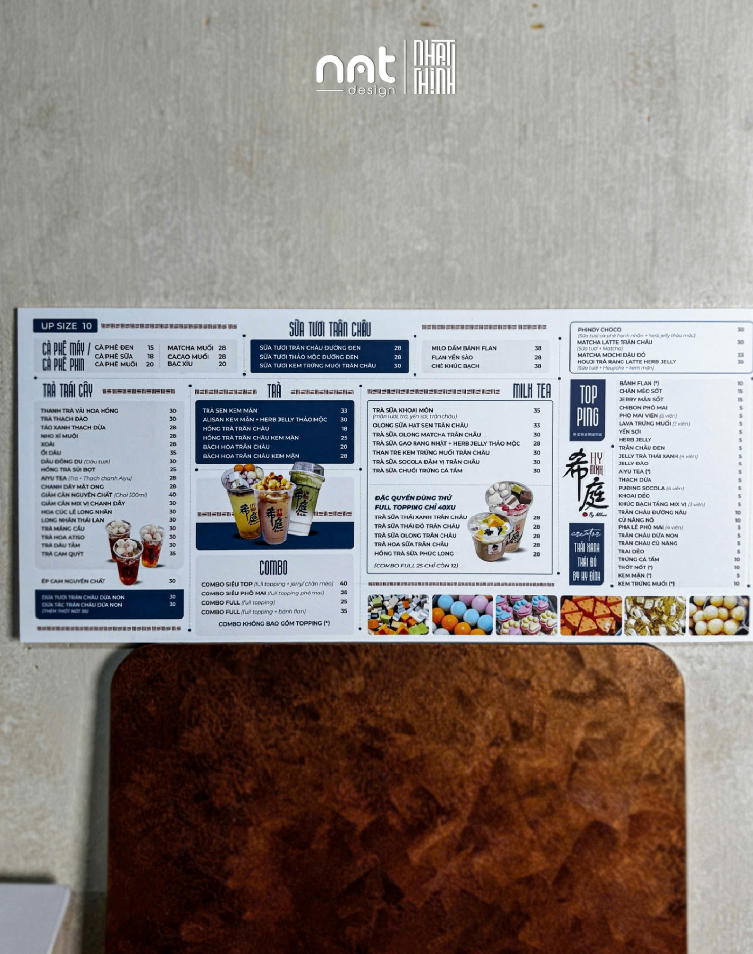 MENU FOXM 5