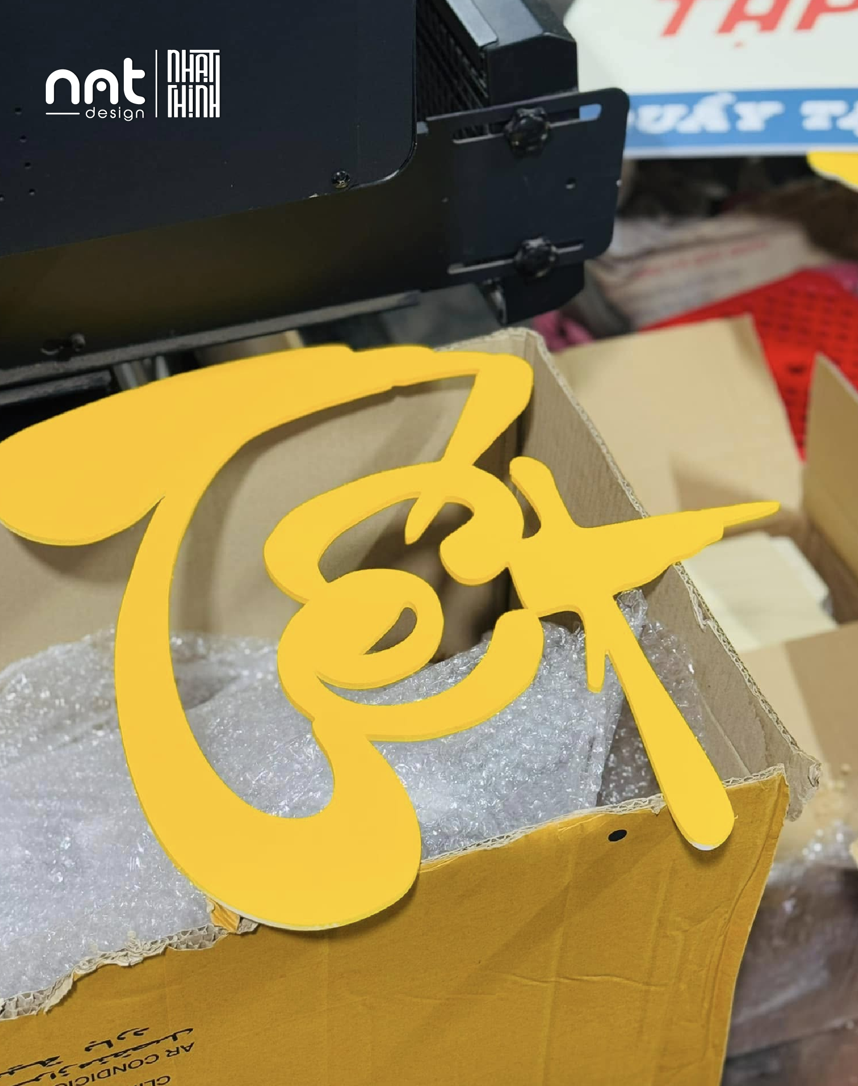 CHỮ TẾT CÁN FOXM