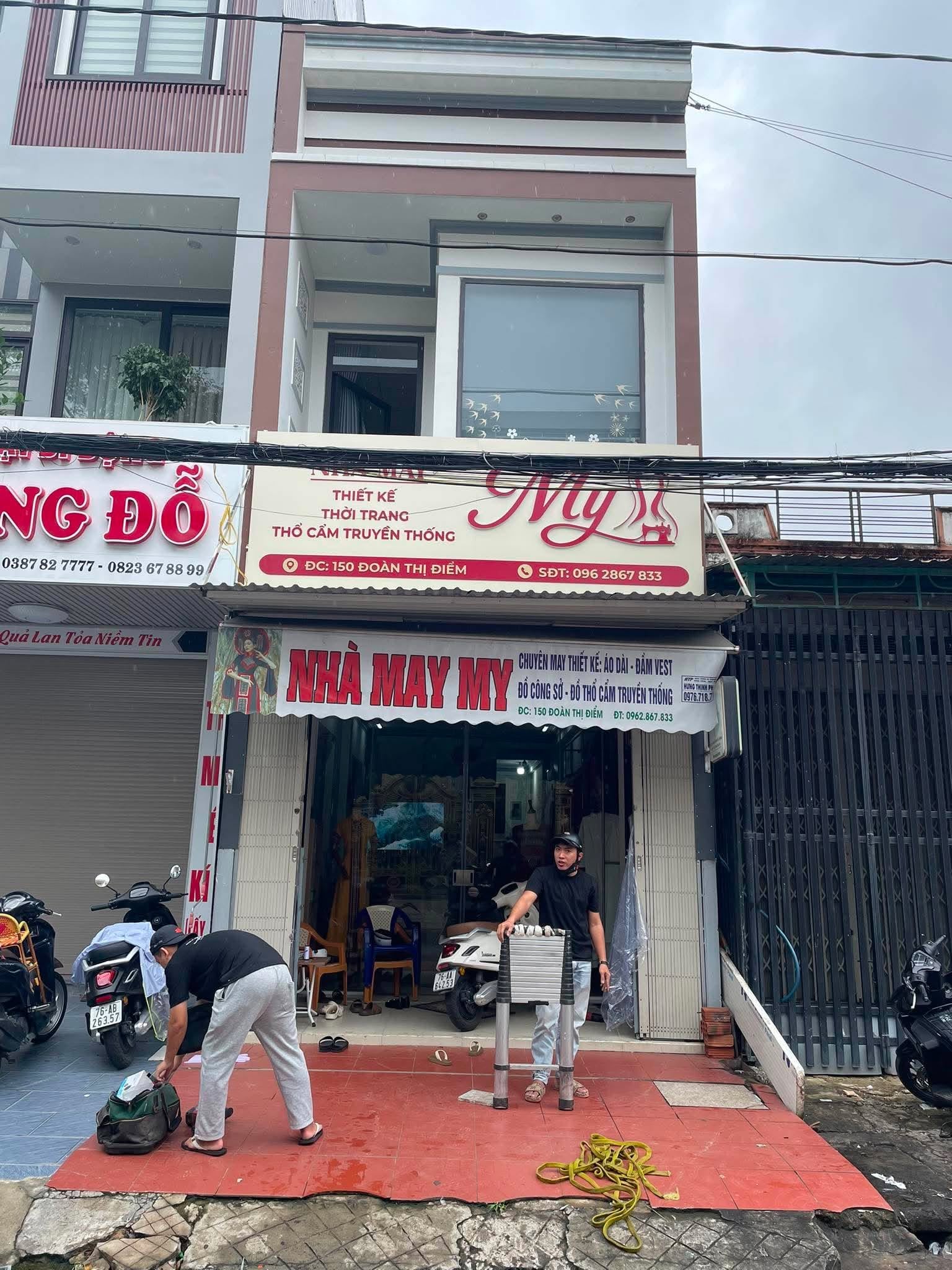 THI CÔNG BẢNG HIỆU NHÀ MAY MY