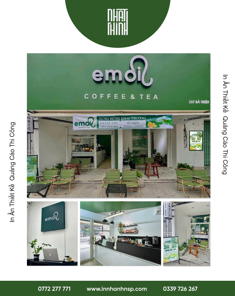 THI CÔNG TRỌN GÓI QUAN CAFE EMOI