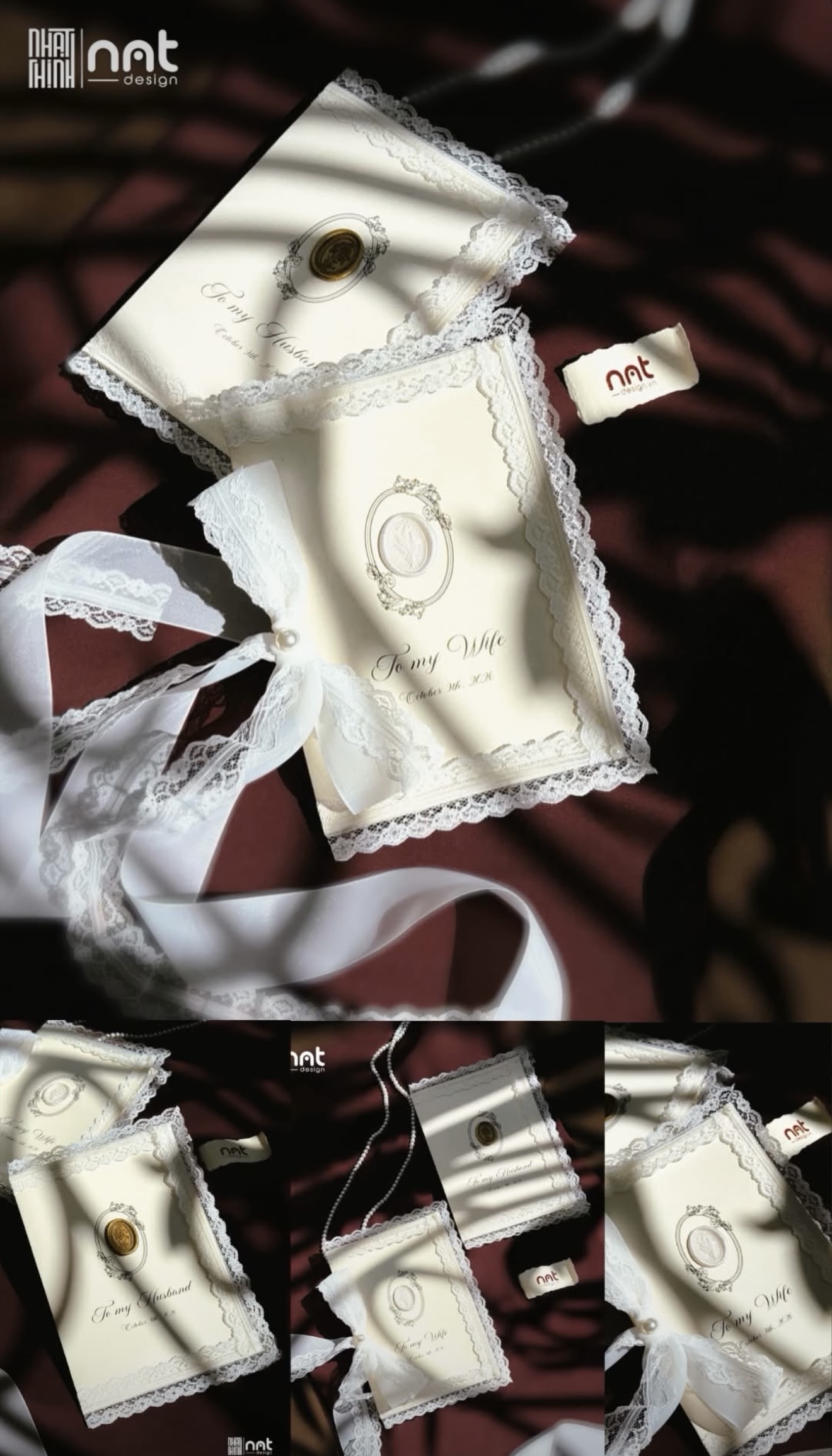 [N.GCS] THIỆP HIS HER - THIỆP VOWS CỔ ĐIỂN