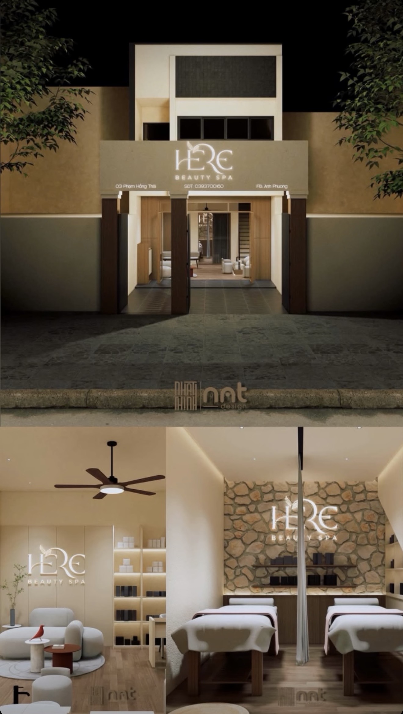THIẾT KẾ • SPA HERE