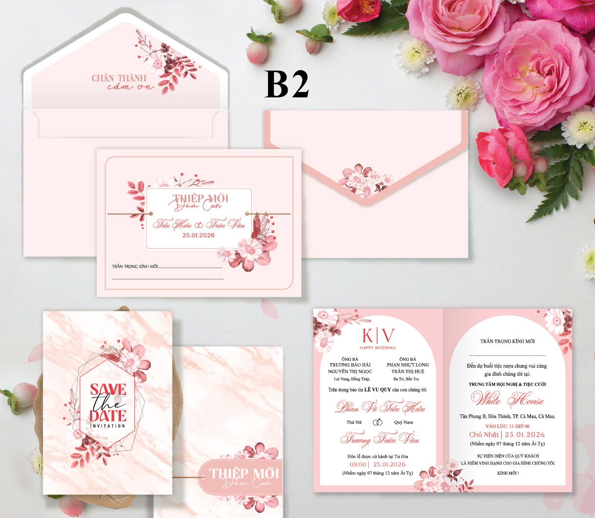 Thiệp Cưới B2-2026