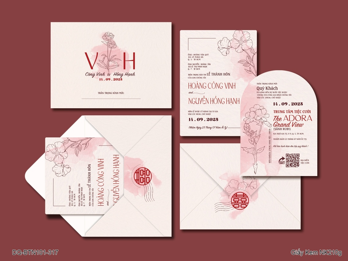 Thiệp cưới 317
