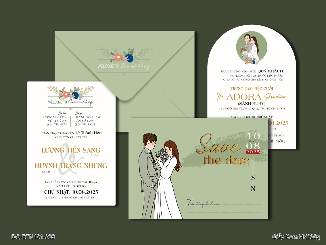 Thiệp cưới 326