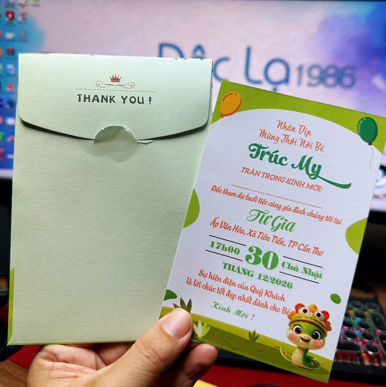 Thiệp Thôi Nôi 03