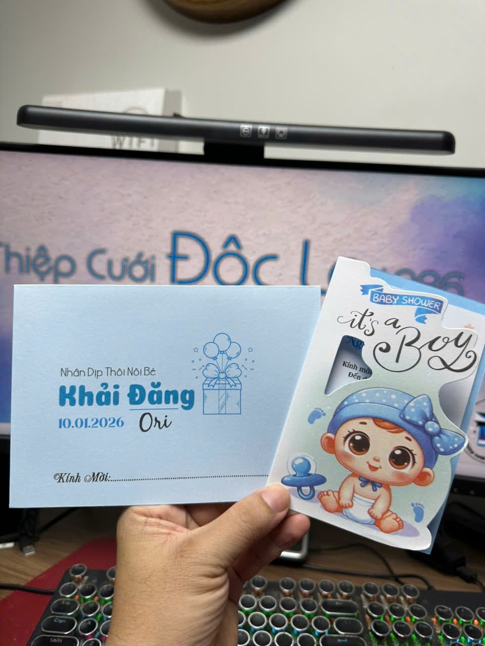 Thiệp Thôi Nôi 01