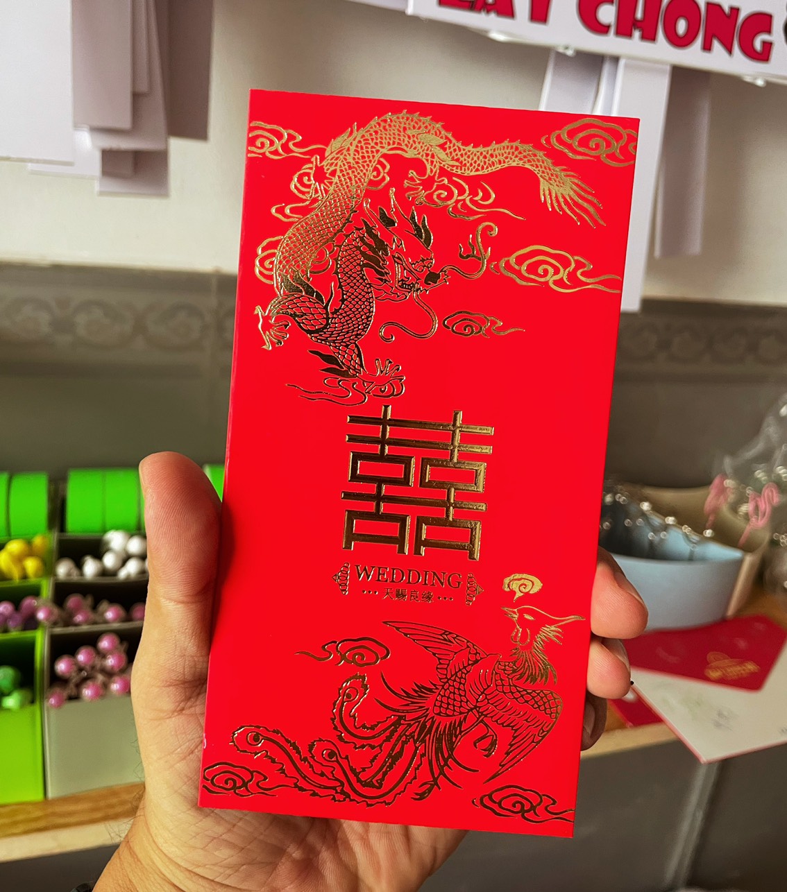 Bao lì xì cỡ trung