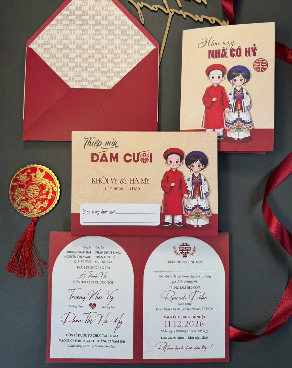 Thiệp cưới T06