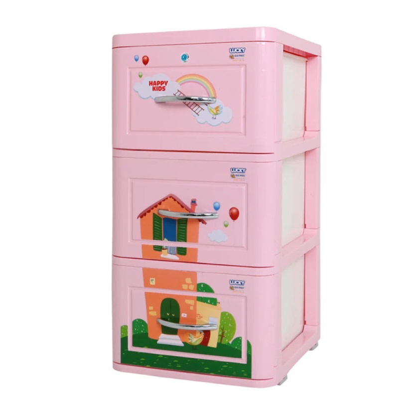 Tủ LUCKY nhiều tầng - Tủ nhựa quần áo