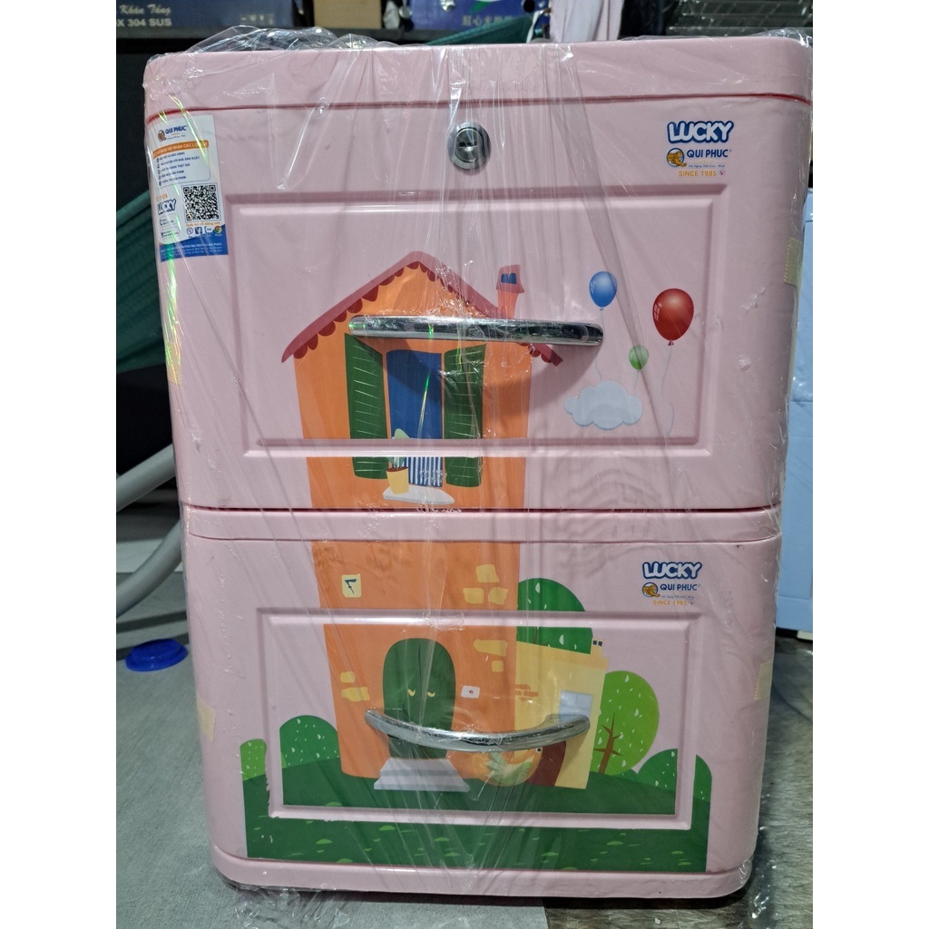Tủ LUCKY nhiều tầng - Tủ nhựa quần áo