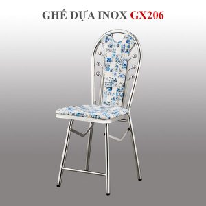 Ghế Xếp Inox Mặt Simili GX206