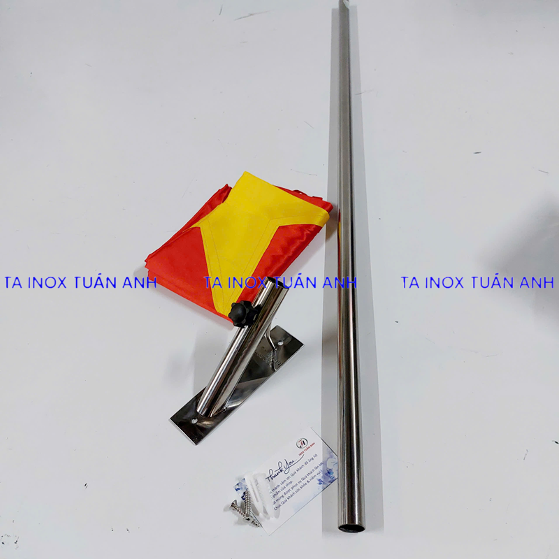 Giá treo cờ Tổ Quốc , bass cờ - Bát treo, giá cắm cờ Tổ Quốc trang trí