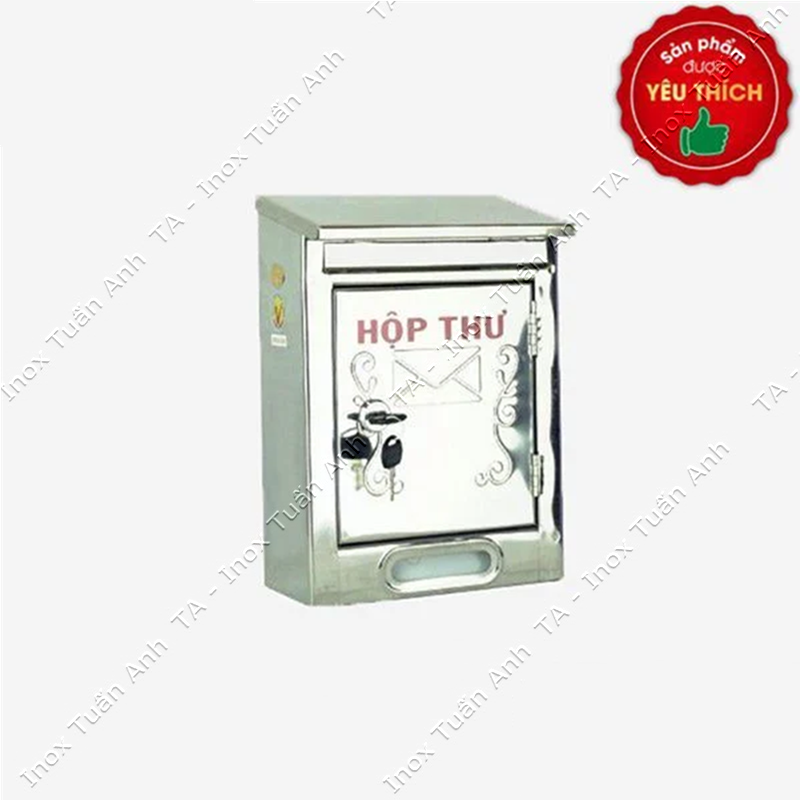 Hộp thư báo inox, hộp thư góp ý, thùng đựng thư inox nhỏ