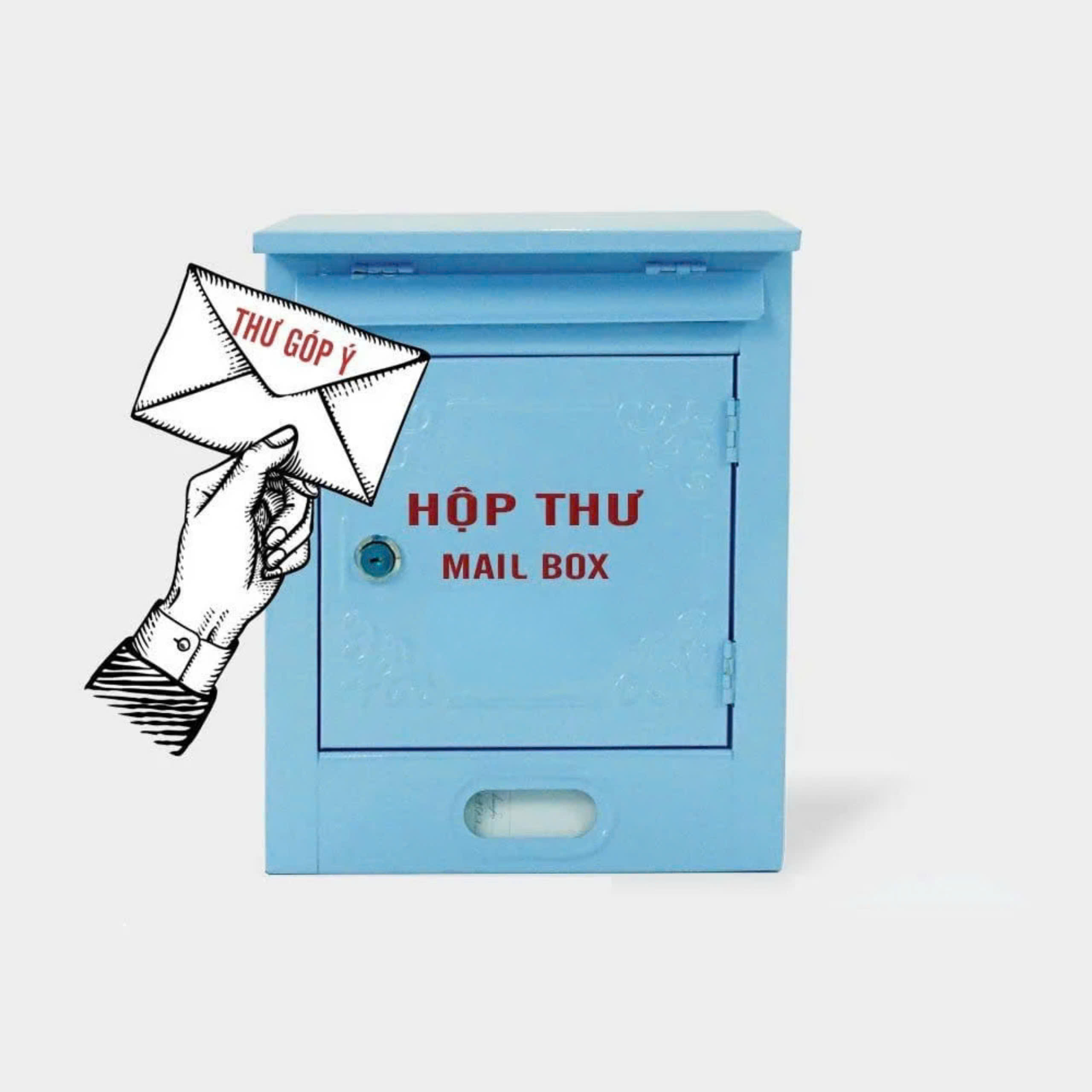 Hộp thư báo thùng thư góp ý size lớn