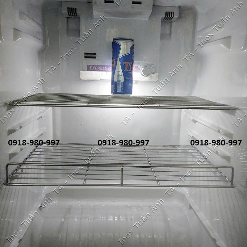 Khay Inox Chia Ngăn Tủ Lạnh, Vỉ Inox Chia Ngăn Tủ Lạnh Các Size -