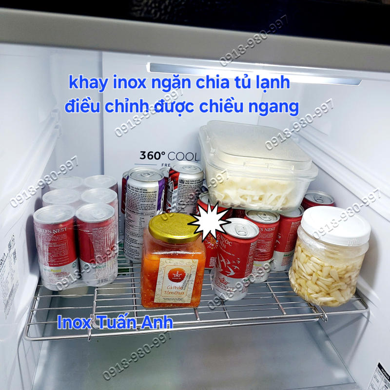 Khay chia ngăn mát - Khay chia ngăn đông tủ - Vỉ ngăn tủ lạnh có thể điều chỉnh TAKTL0