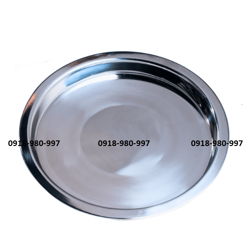 Khay cồn tròn inox 430