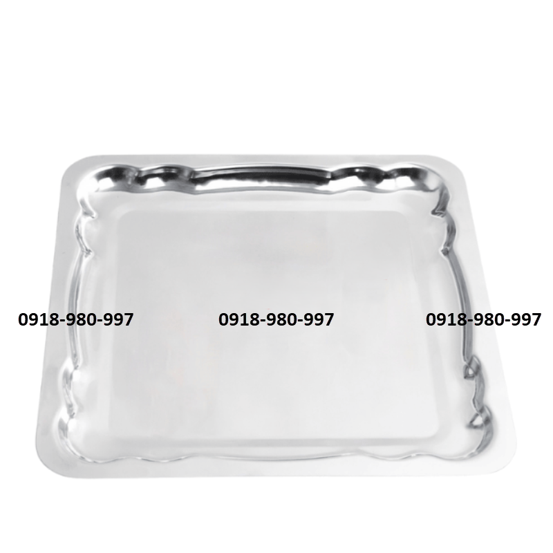 Khay cồn vuông inox 430