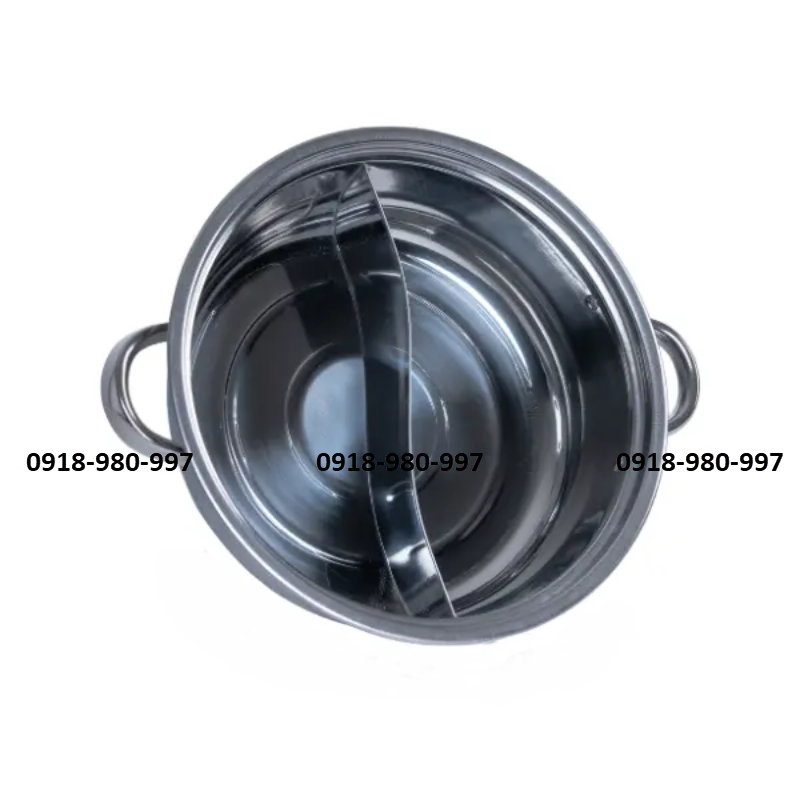 Lẩu 2 ngăn inox 430