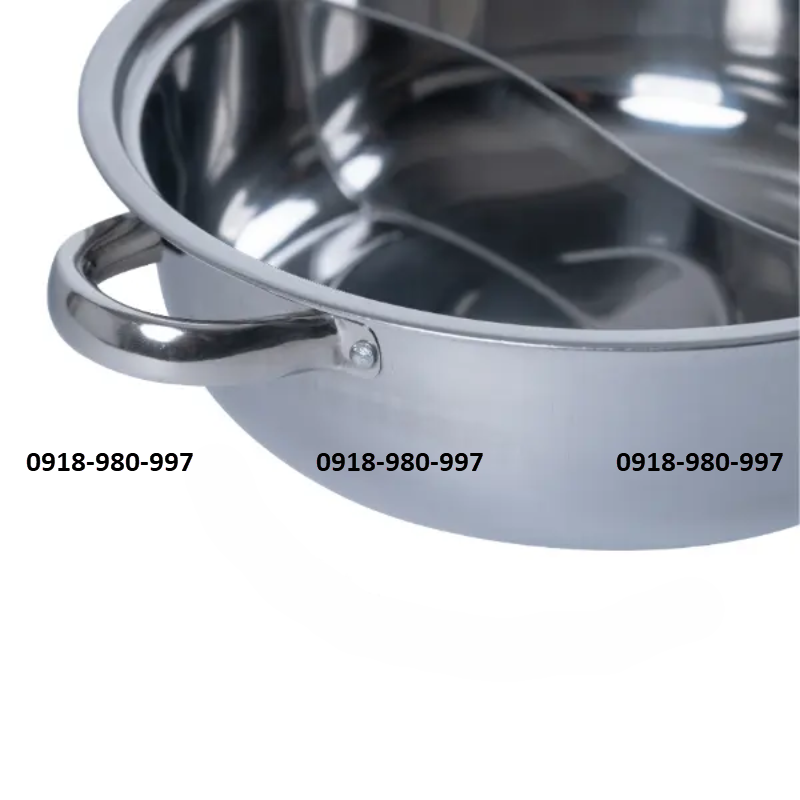 Lẩu 2 ngăn inox 430