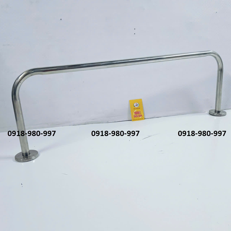 Thanh U treo quần áo inox 304 - Sào phơi inox bắt tường chữ U cây phơi đồ rút gọn treo