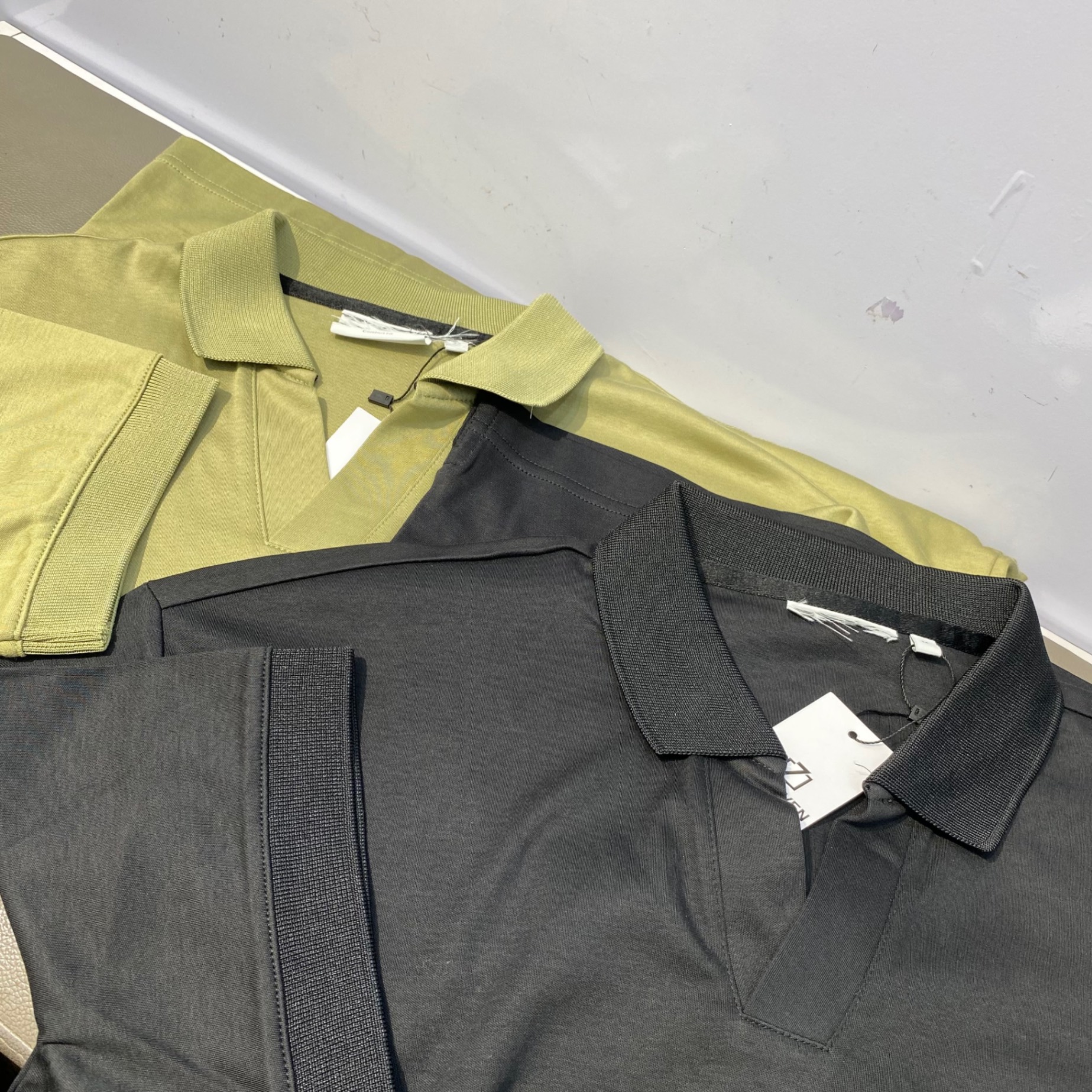 Áo polo cộc Calvin Klein K0803
