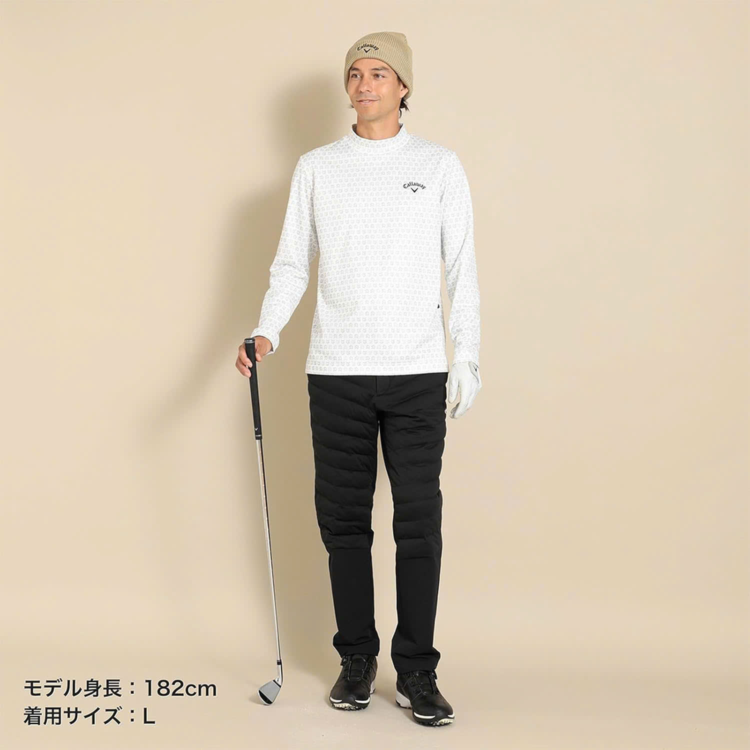 Áo dài tay cổ 3p CALLAWAY 3106