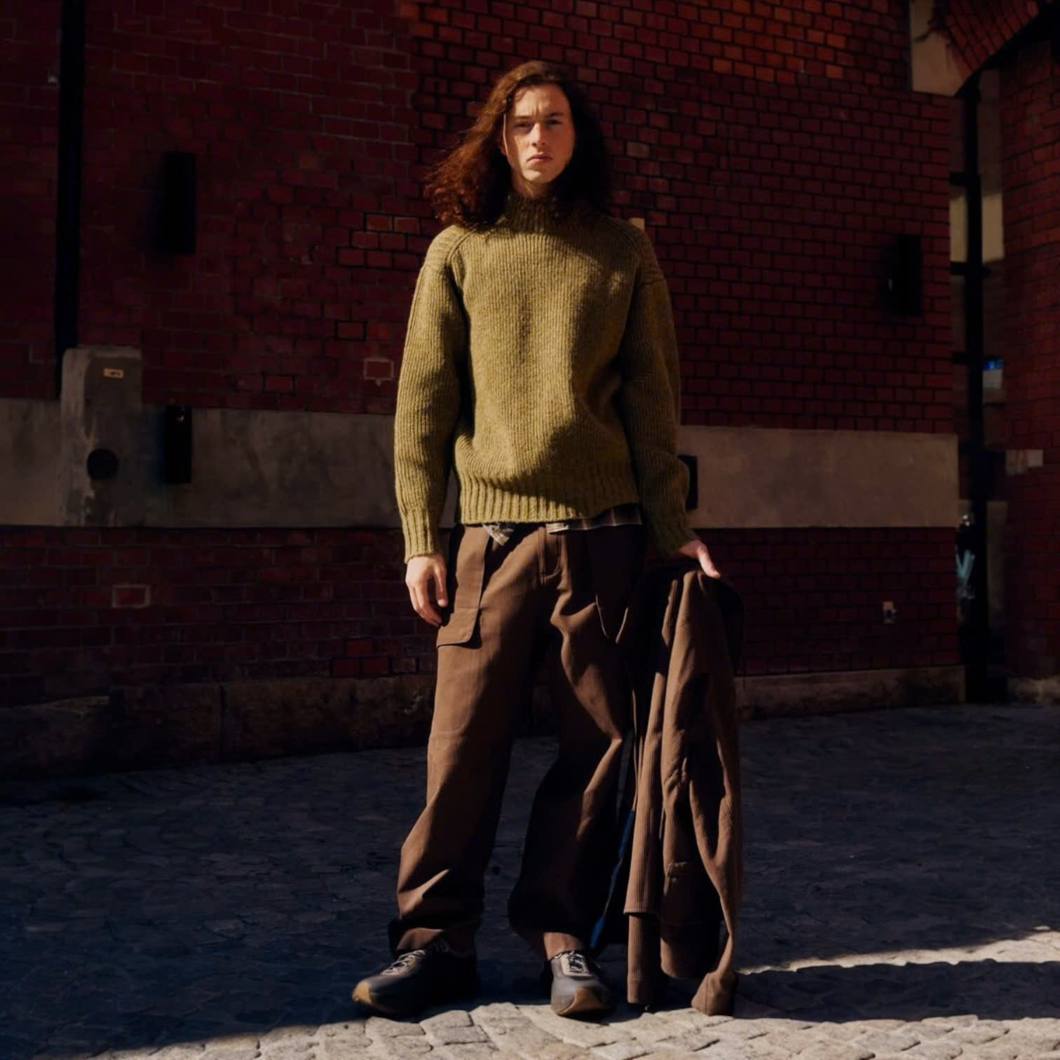 Áo len 3 phân Henry Cotton AW25300