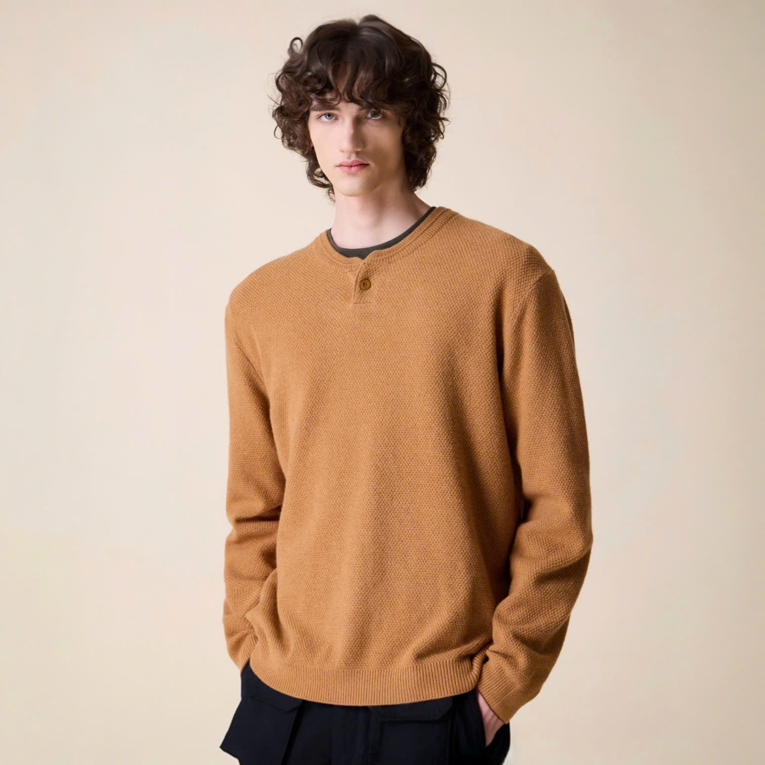 Áo len Henry Cotton AW 24321 (tháo mác cổ)