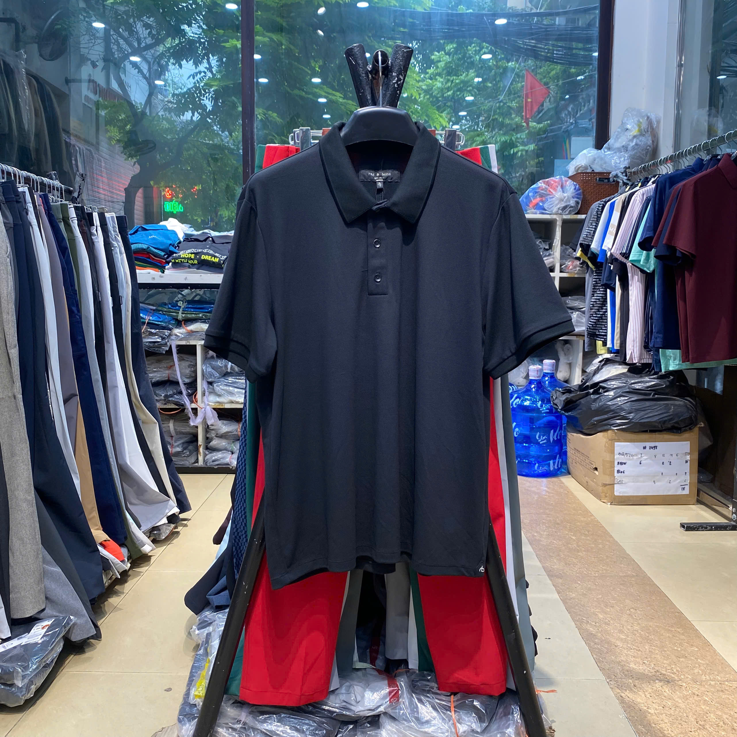 Áo polo cộc 0608 lẻ sz 458B