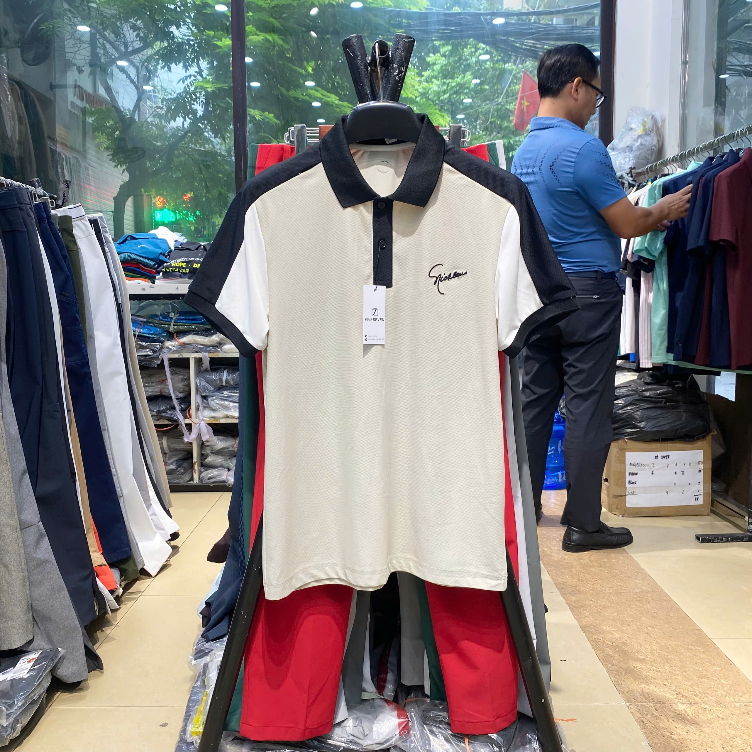 Áo polo cộc NickLaus 24411