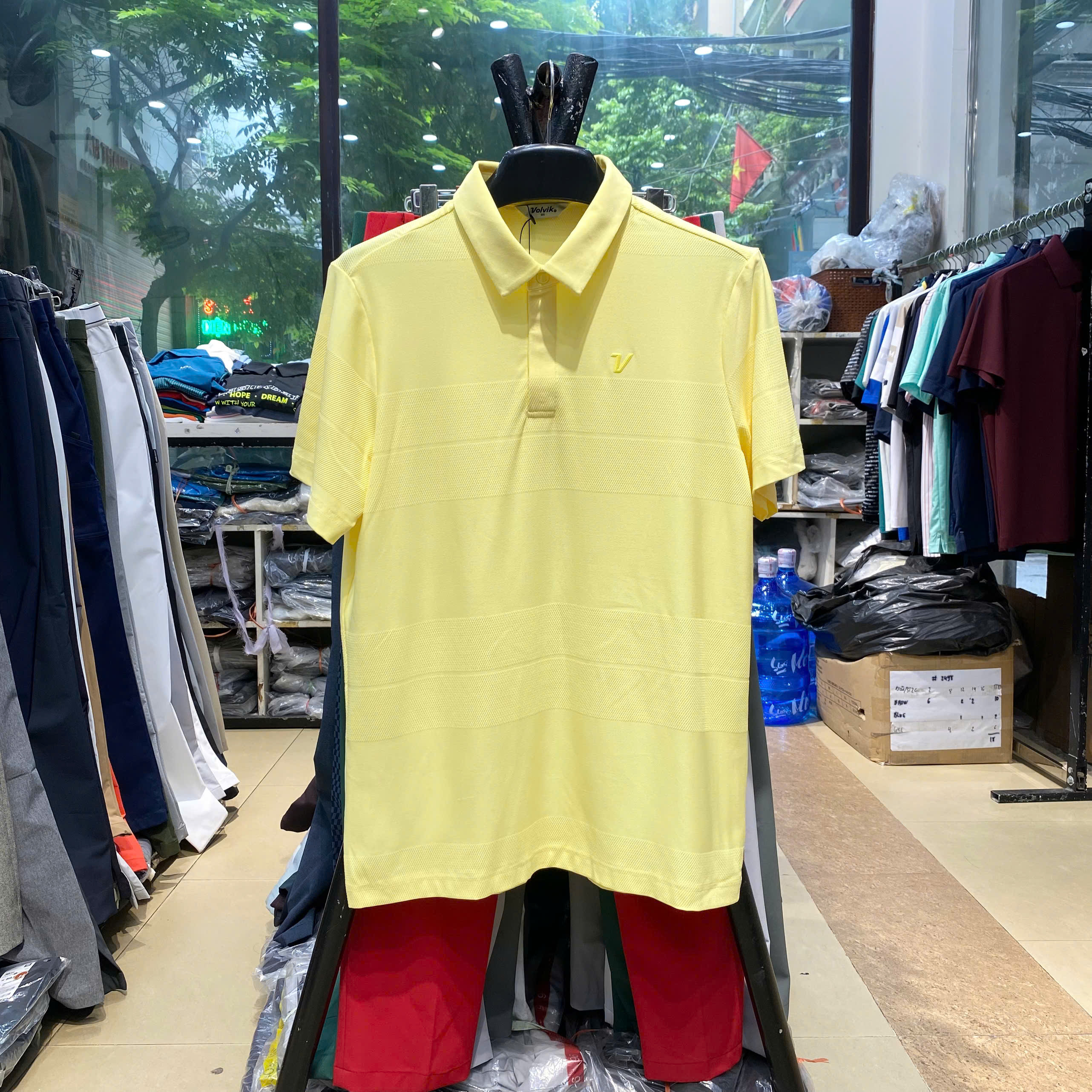 Áo polo cộc Volvik lẻ sz 089
