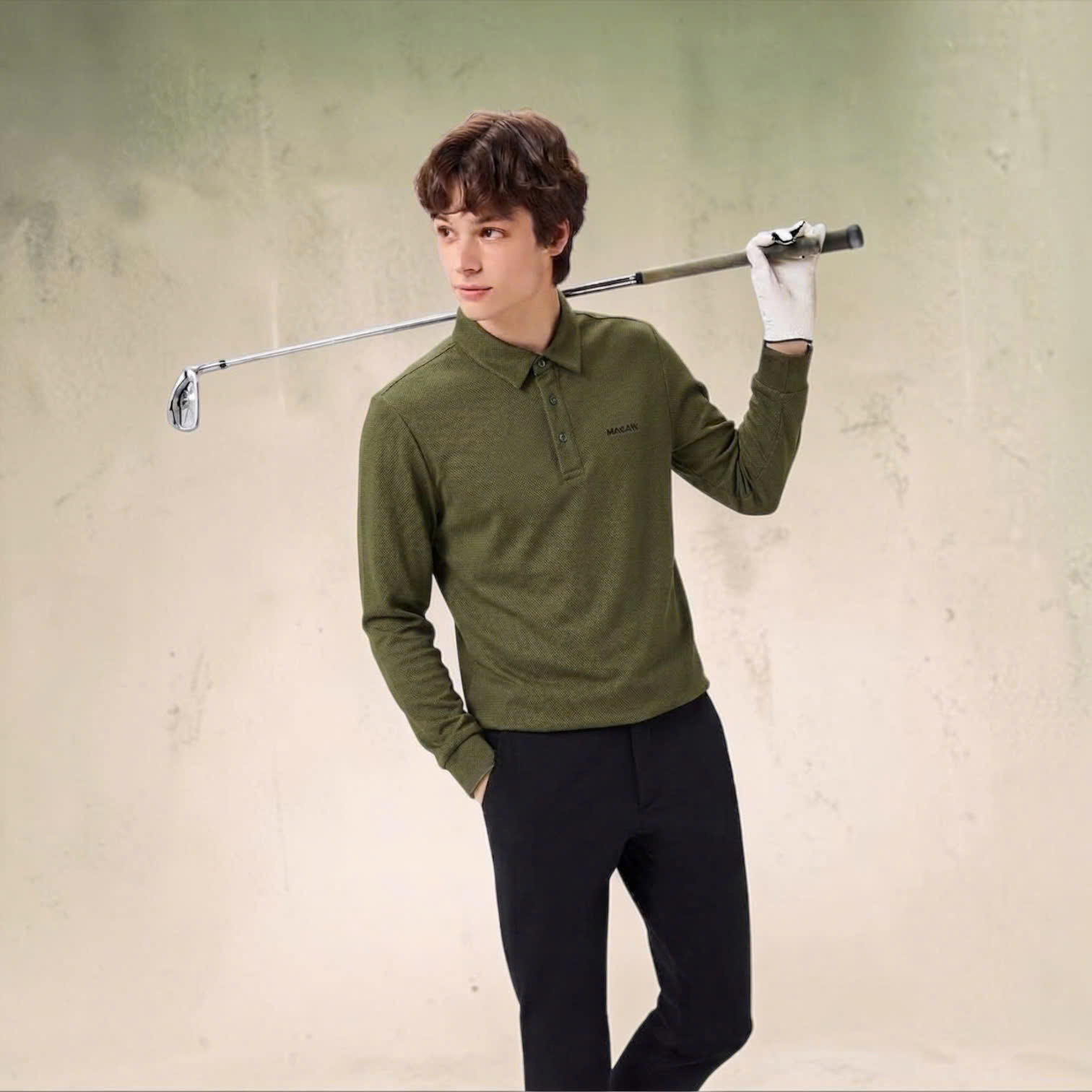 Áo polo dài tay Macaw TS10168